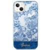 Guess GUHCP14MHGPLHB iPhone 14 Plus / 15 Plus 6.7 niebieski/blue hardcase Porcelain Collection